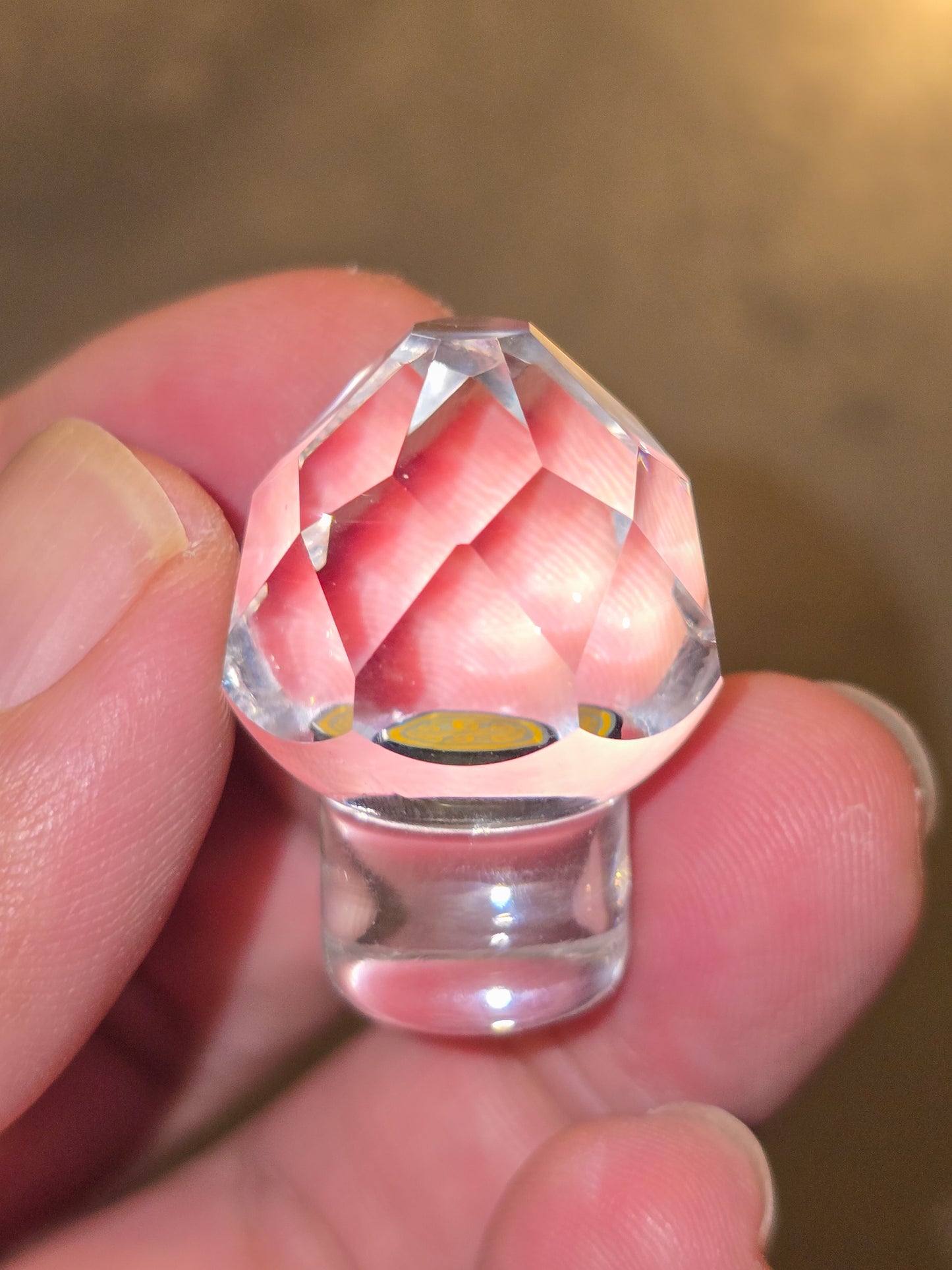 Faceted Slurper Cap #2 (Celtic Knot mille)