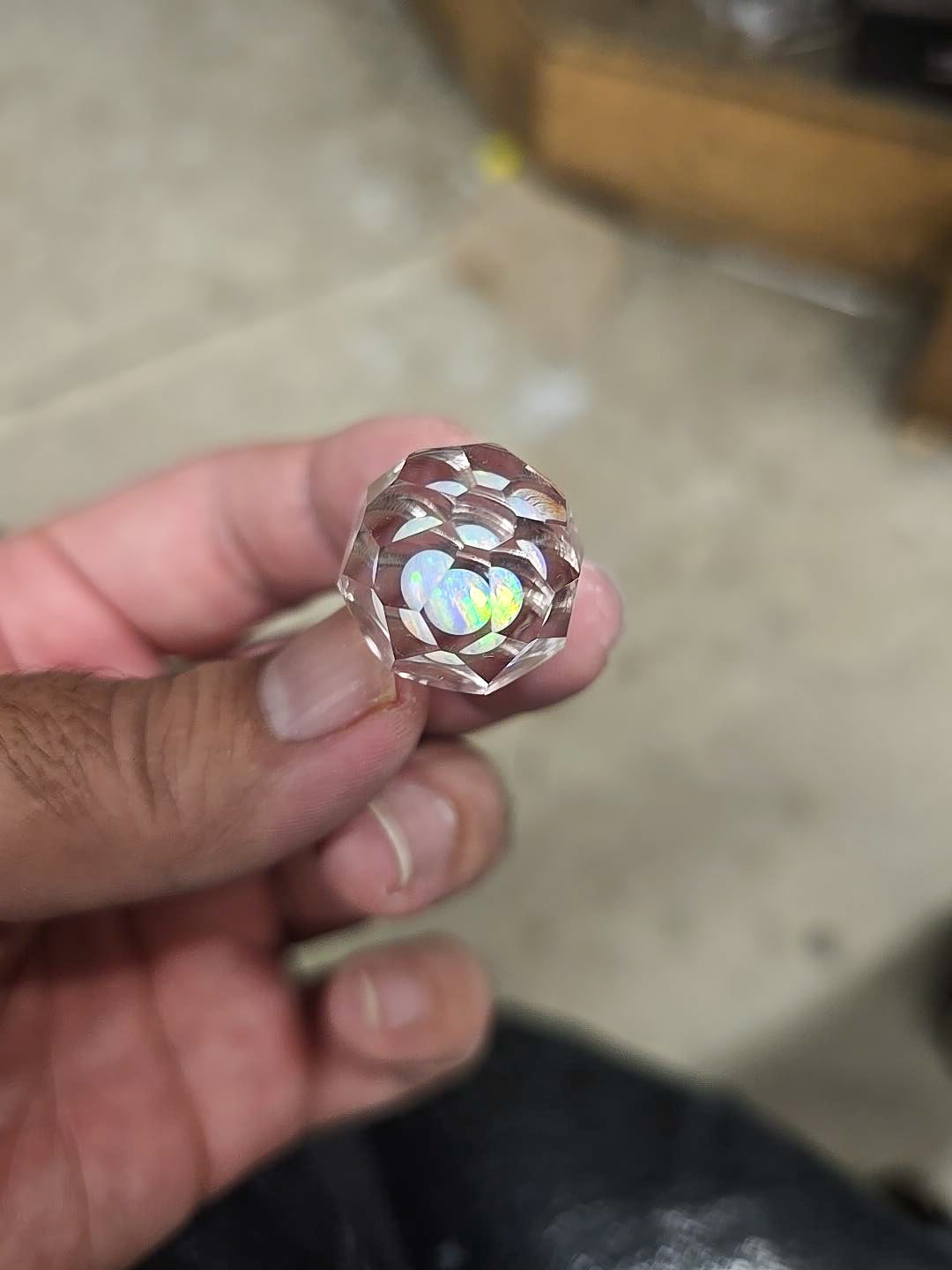Faceted Opal Slurper Cap