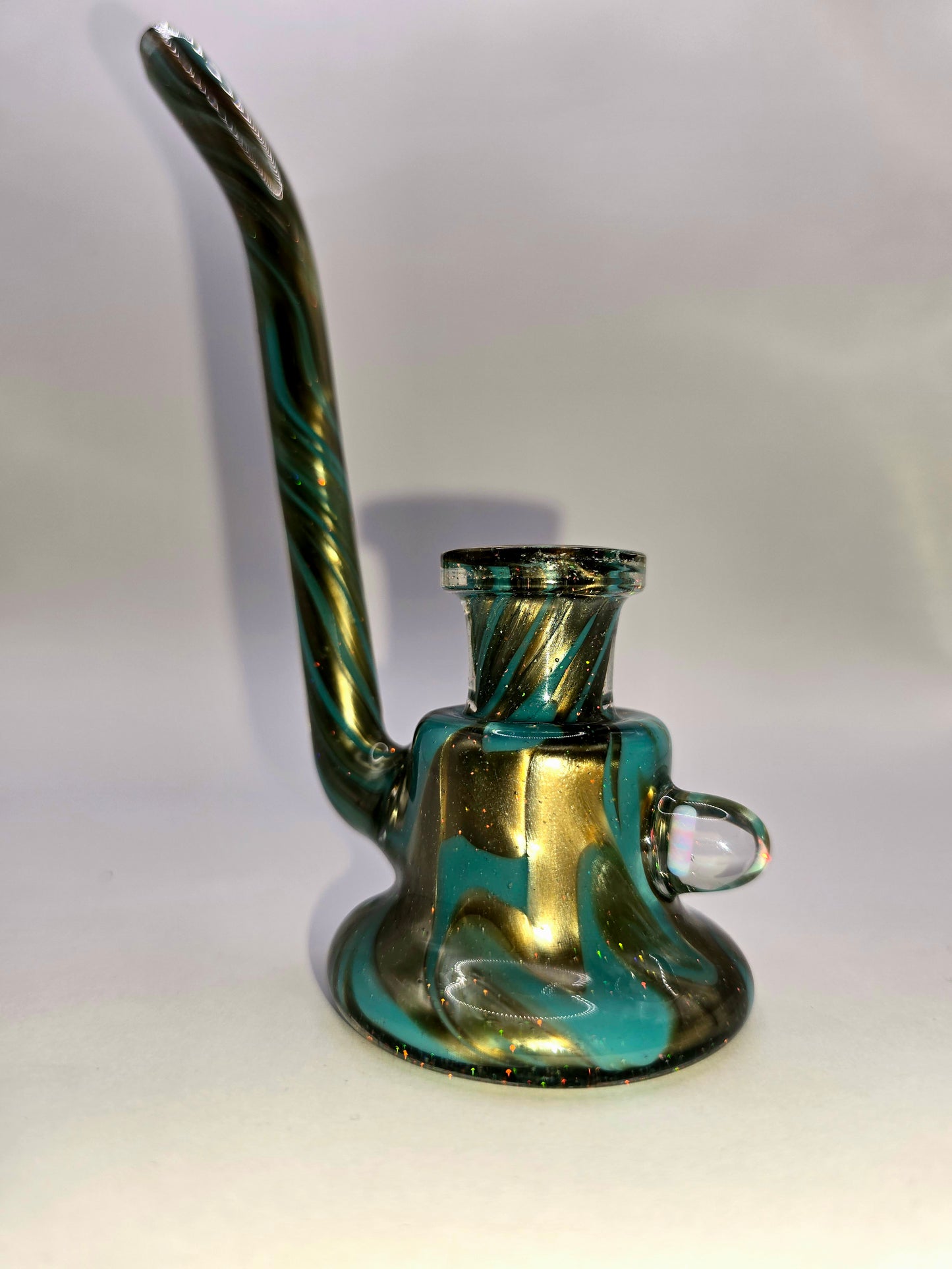 Electrum & Blue crushed opal @crunch_glass collab terplock v2