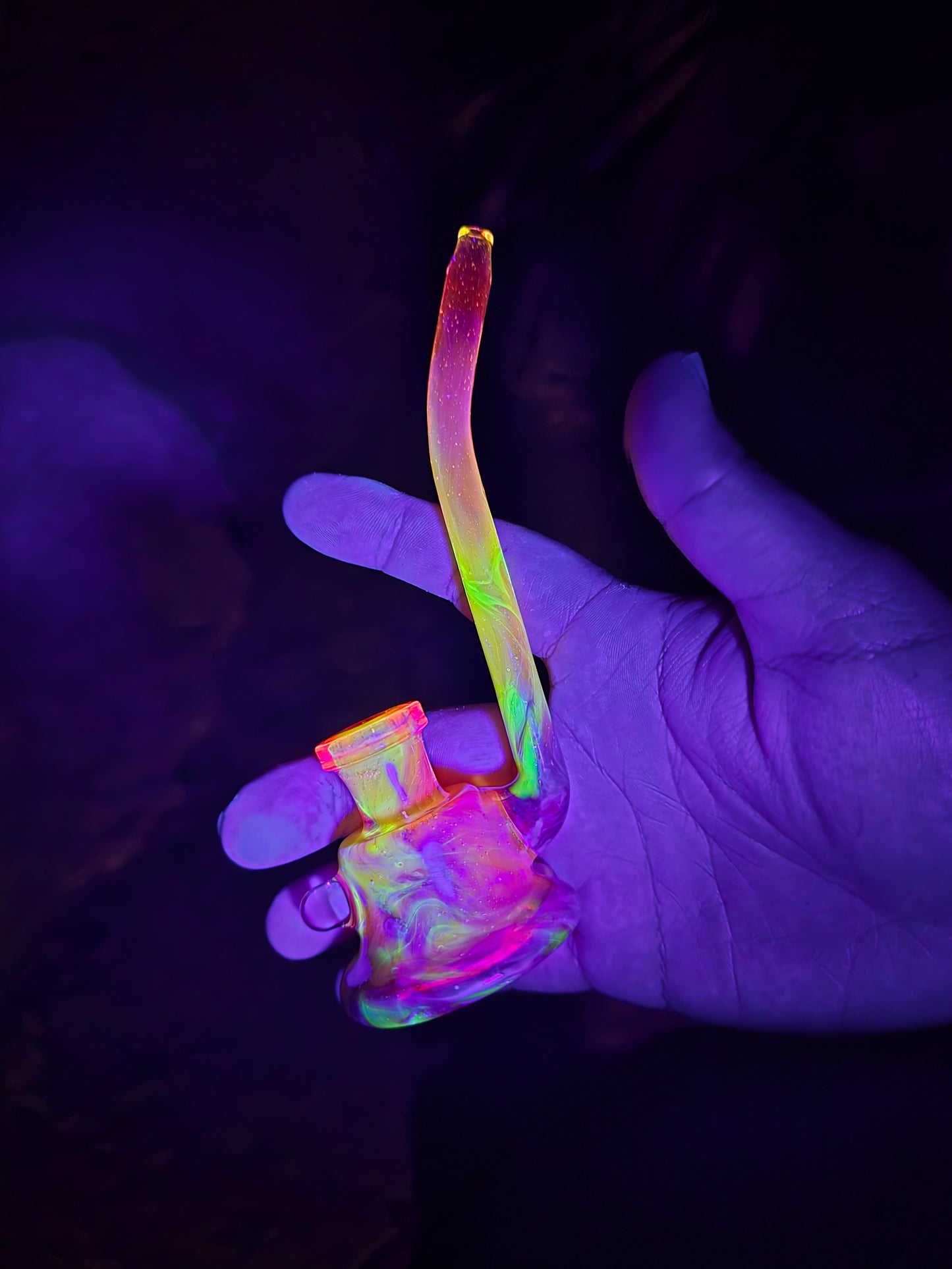 Chaos with Crushed Opal to Lucy (UV Pink)