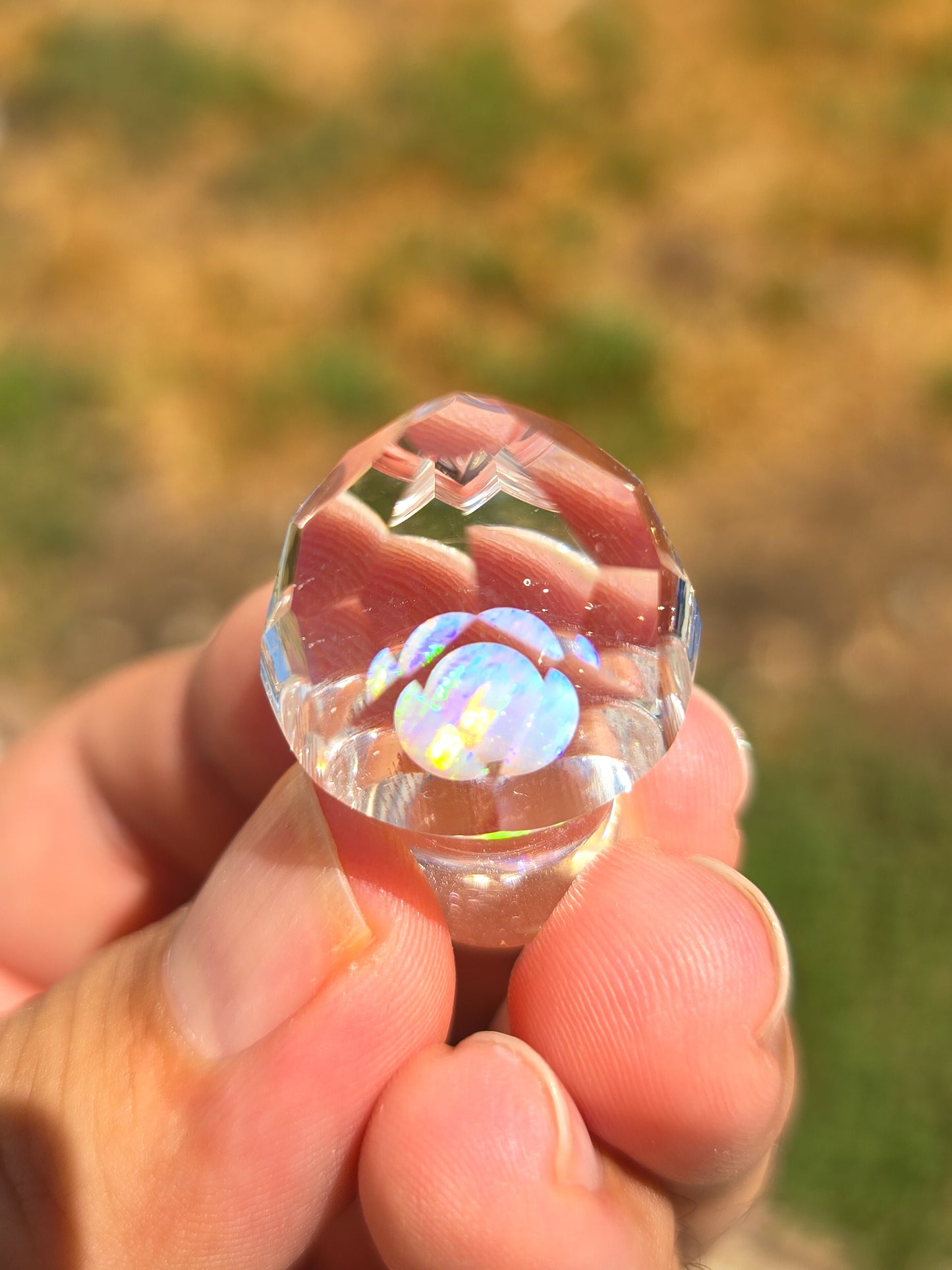 Faceted Opal Slurper Cap
