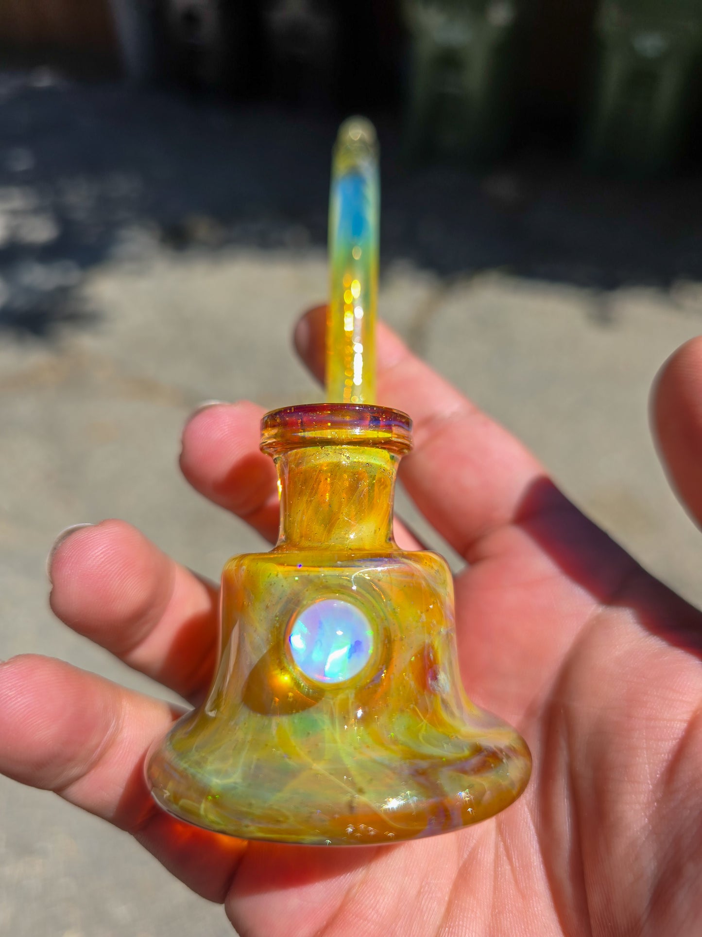Exp silver #5 Chaos with Crushed Opal