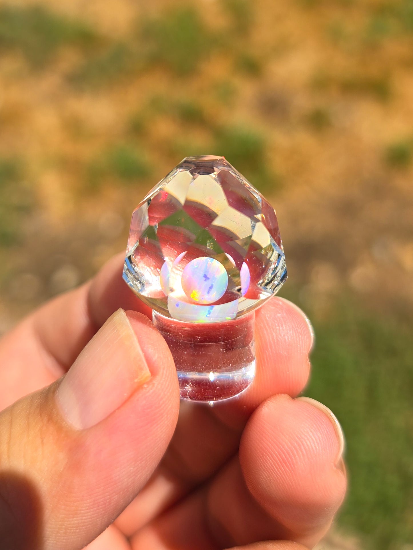 Faceted Opal Slurper Cap