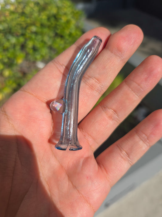 Light Blue Stardust Puffco Pivot spinner Top